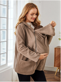 CASACO FLEECE AMAMENTAÇÃO COM EXTENSOR PARA SLING